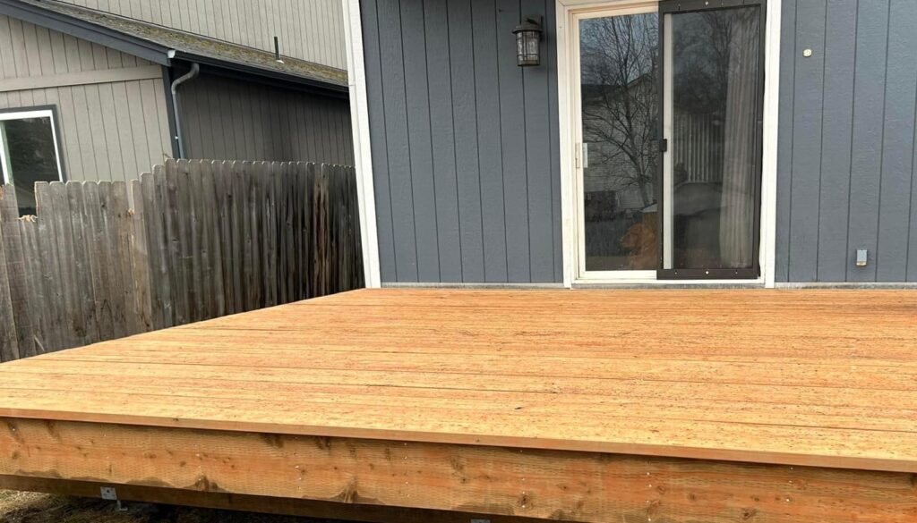 Pressure Treated Decking Material